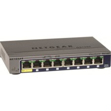 Netgear GS108T 8-Port Gigabit Ethernet Smart Managed Pro Switch with 1 PD Port